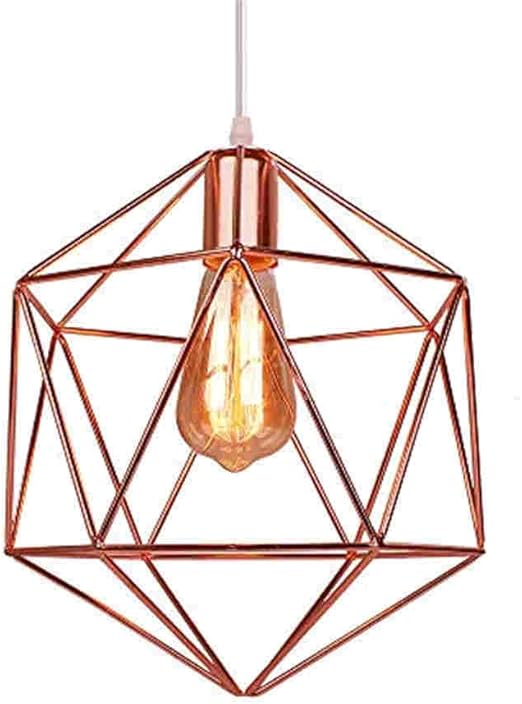 esstisch lampe rosegold